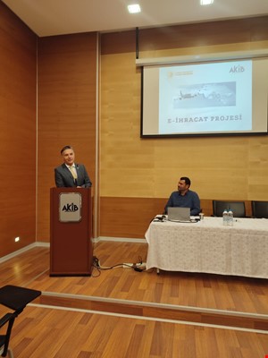 E-İhracat Projemiz Başladı